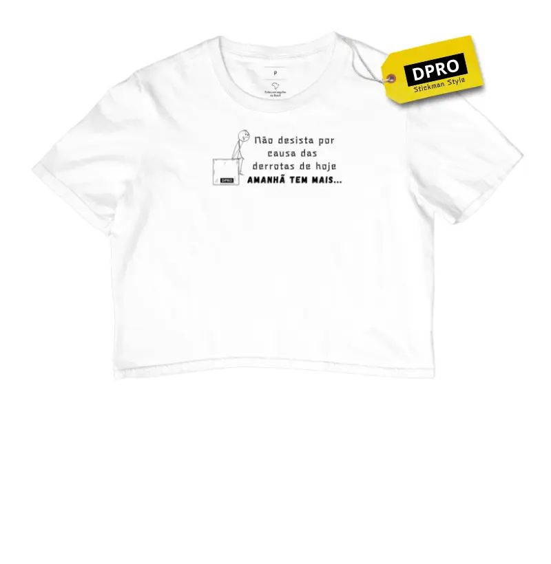 Não desista por causa das derrotas...