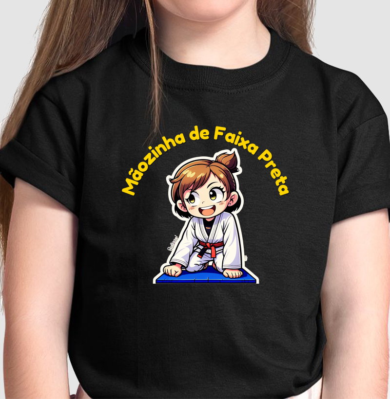 MENINA MÃOZINHA DE FAIXA PRETA
