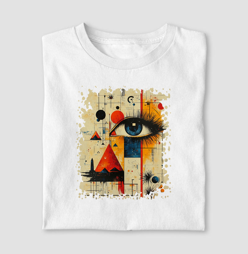 Camiseta Egito Abstrato
