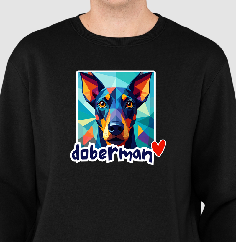 Geometric Doberman