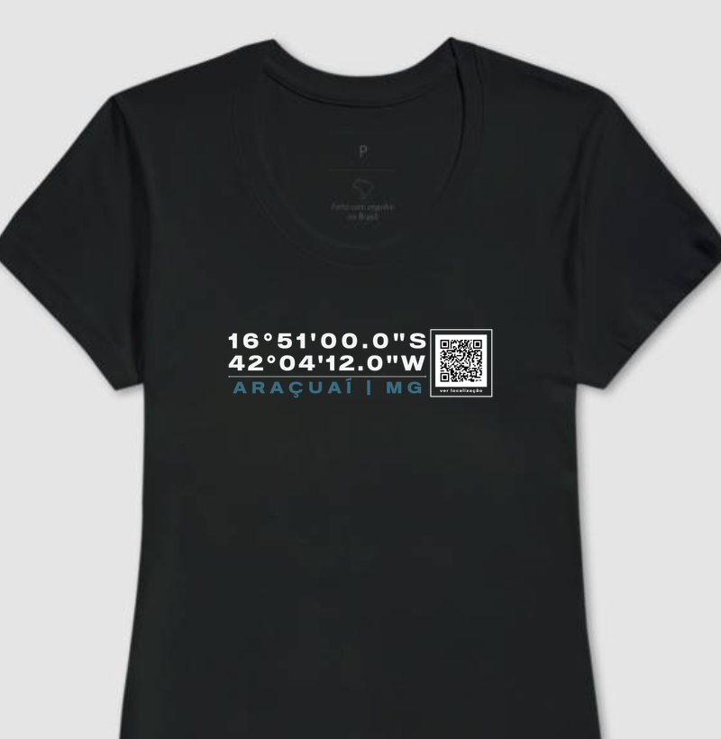 Coordenadas QRCode | Araçuaí