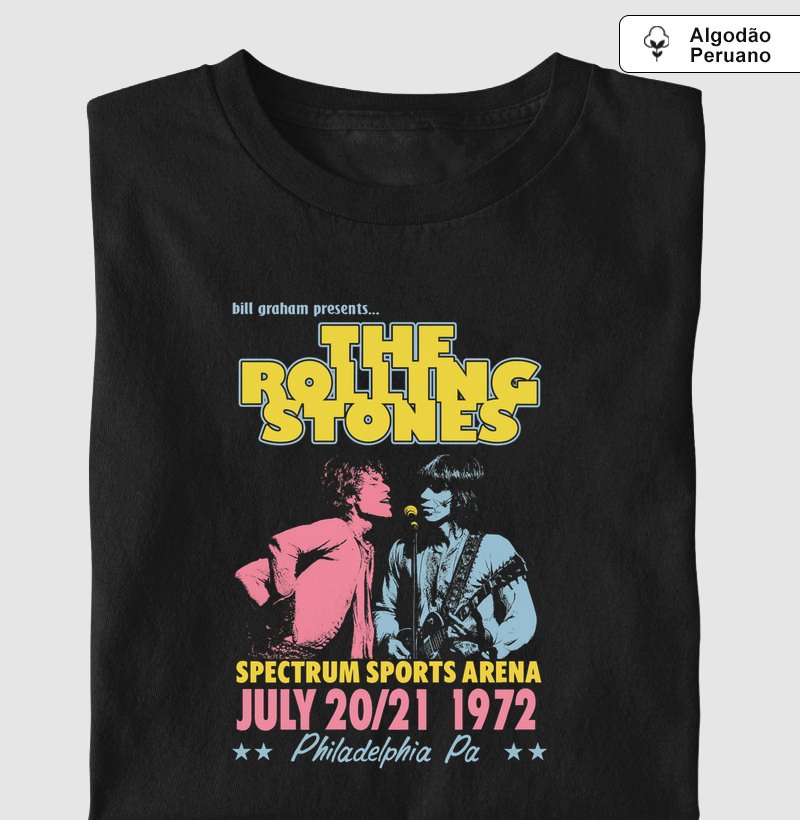 Camiseta -  The Rolling Stones Spectrum Arena