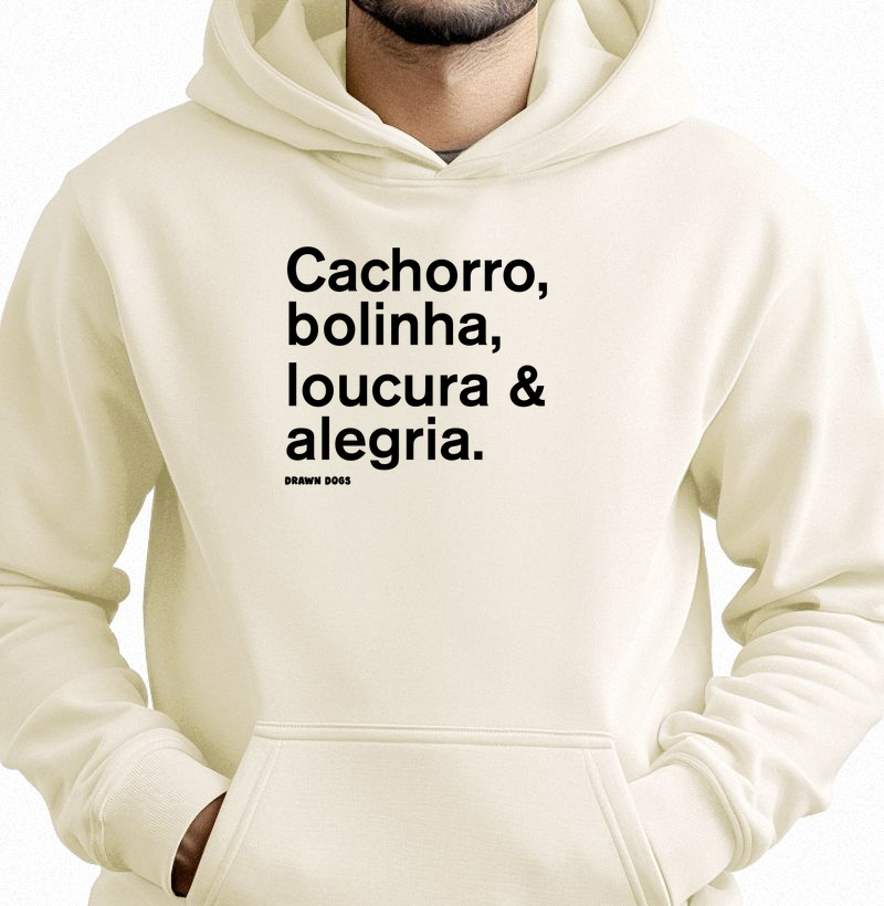 Cachorro, bolinha, loucura & alegria