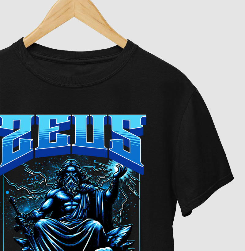 Camiseta Deborest - Zeus ancient greek god