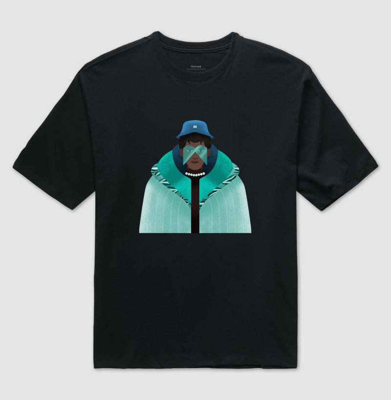 Camiseta Original Afrofuturista Manta