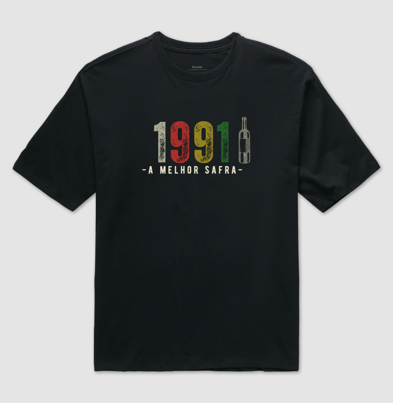Camiseta A Melhor Safra 1991