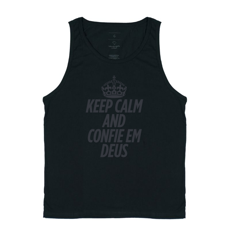 Keep Calm and Confie em Deus