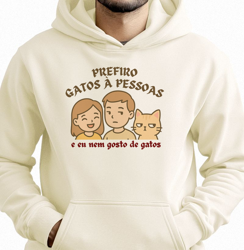 E EU NEM GOSTO DE GATOS