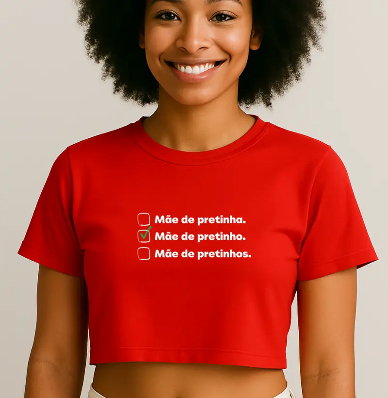 Mãe de pretinho