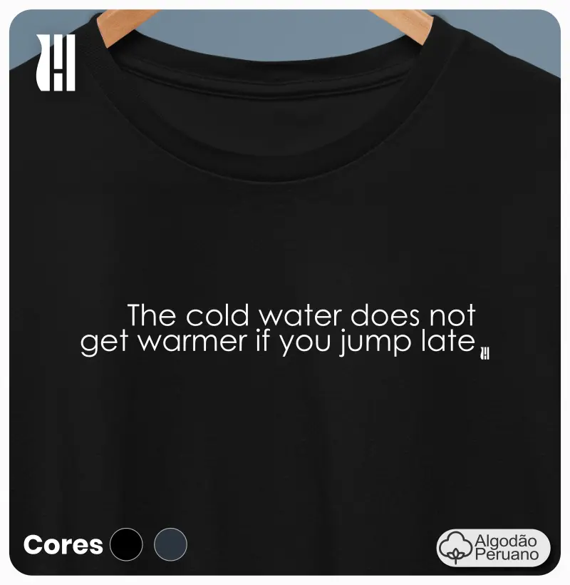 The Cold water doest not get warmer
