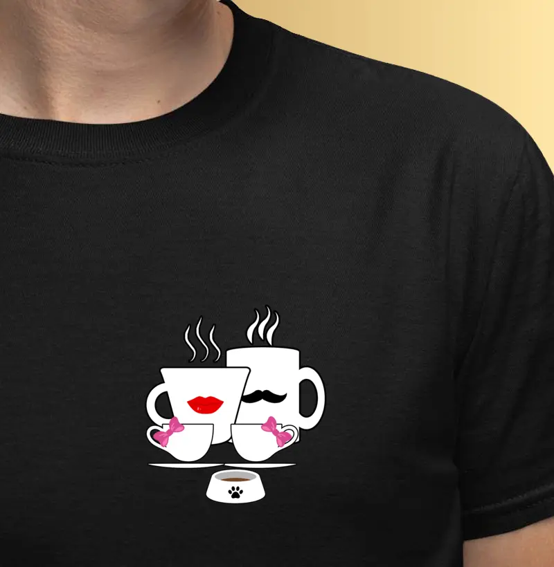 Pai, mãe e 2 filhas + PET Cafeinados