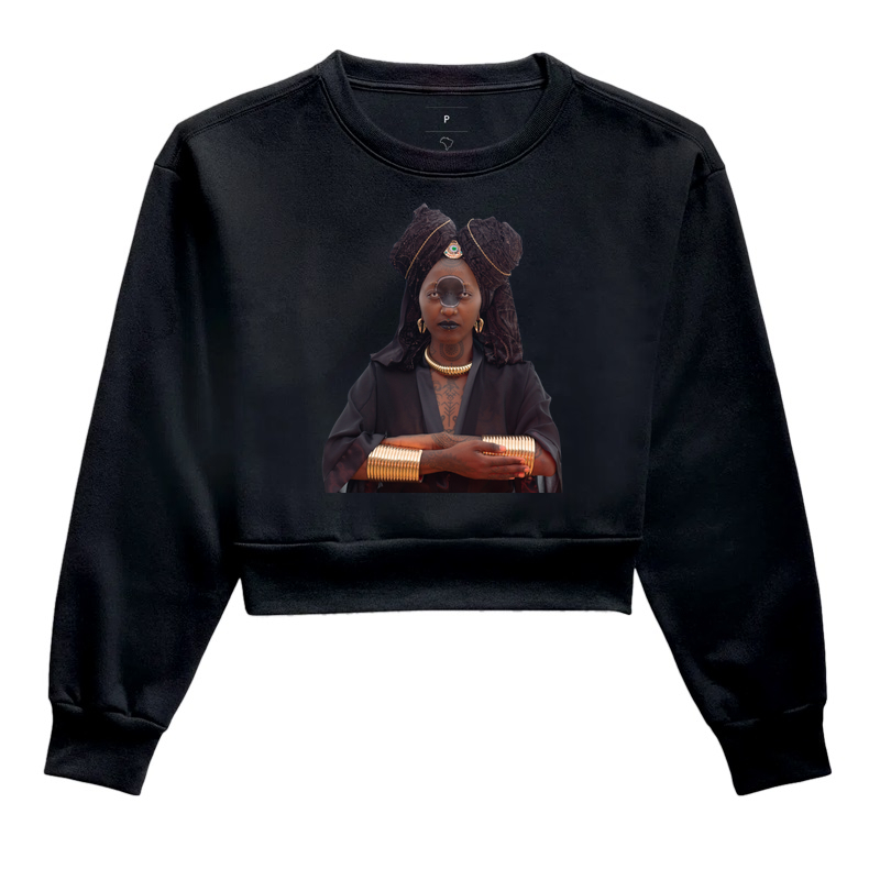 Camiseta Original Afrofuturista Olhos