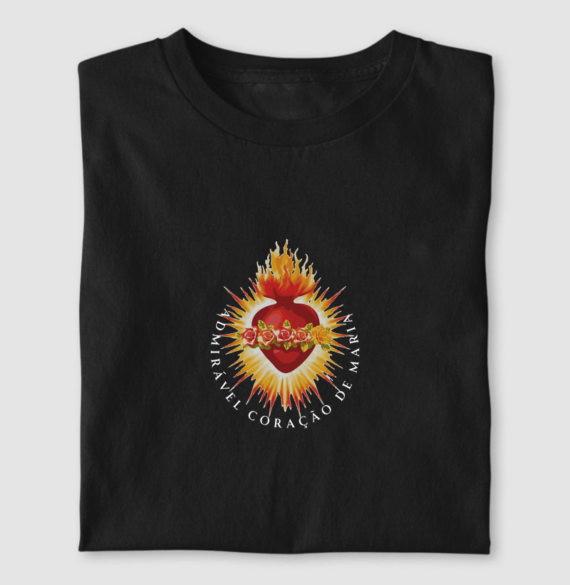 Camiseta Admirável Coração de Maria 