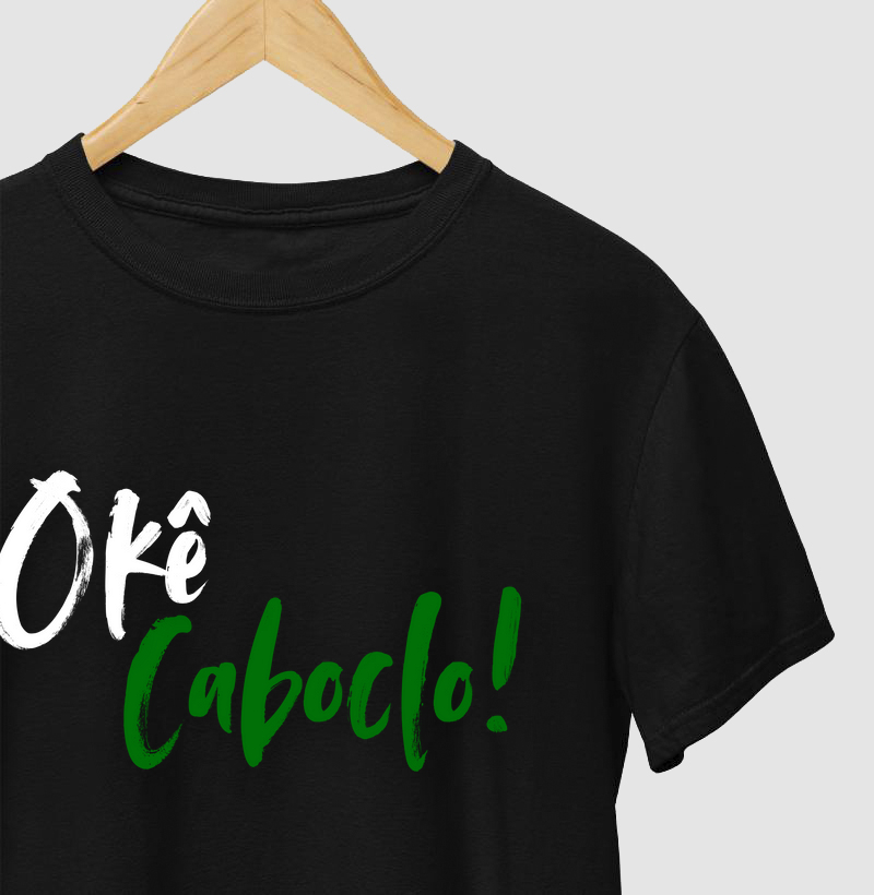 Caboclo - Saudação - Camiseta Preta