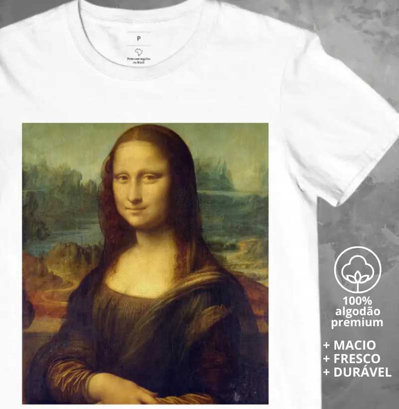 Csmiseta Mona Lisa (1503), Leonardo da Vinci
