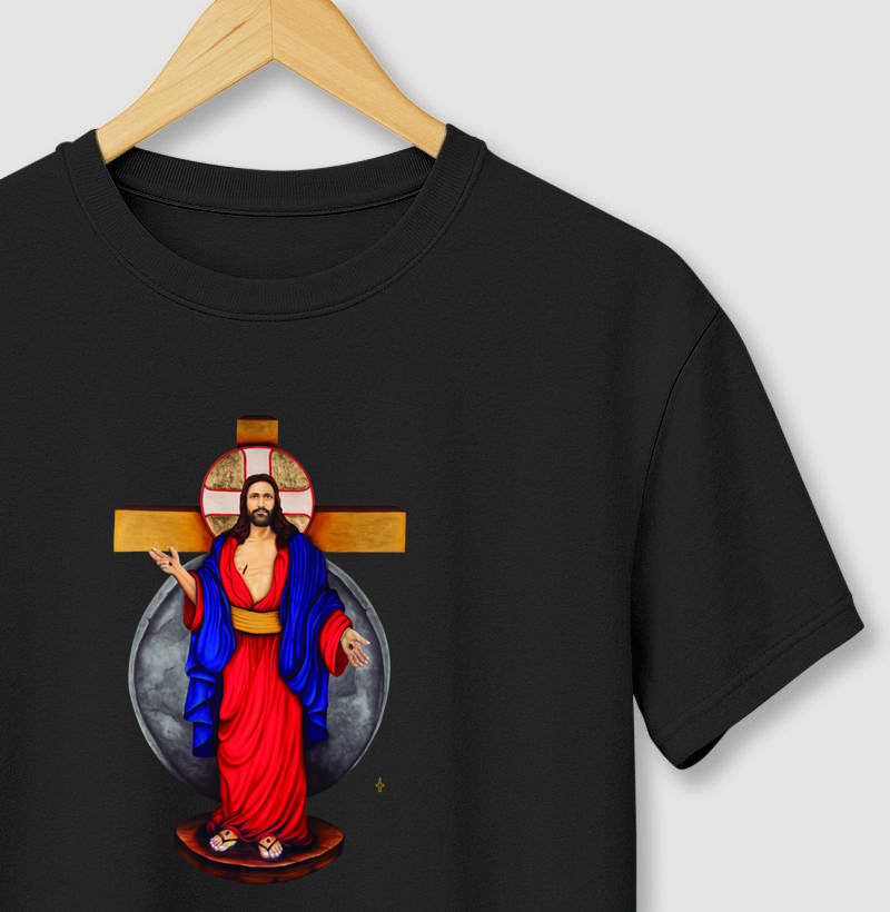 Camisa Jesus das Santas Chagas