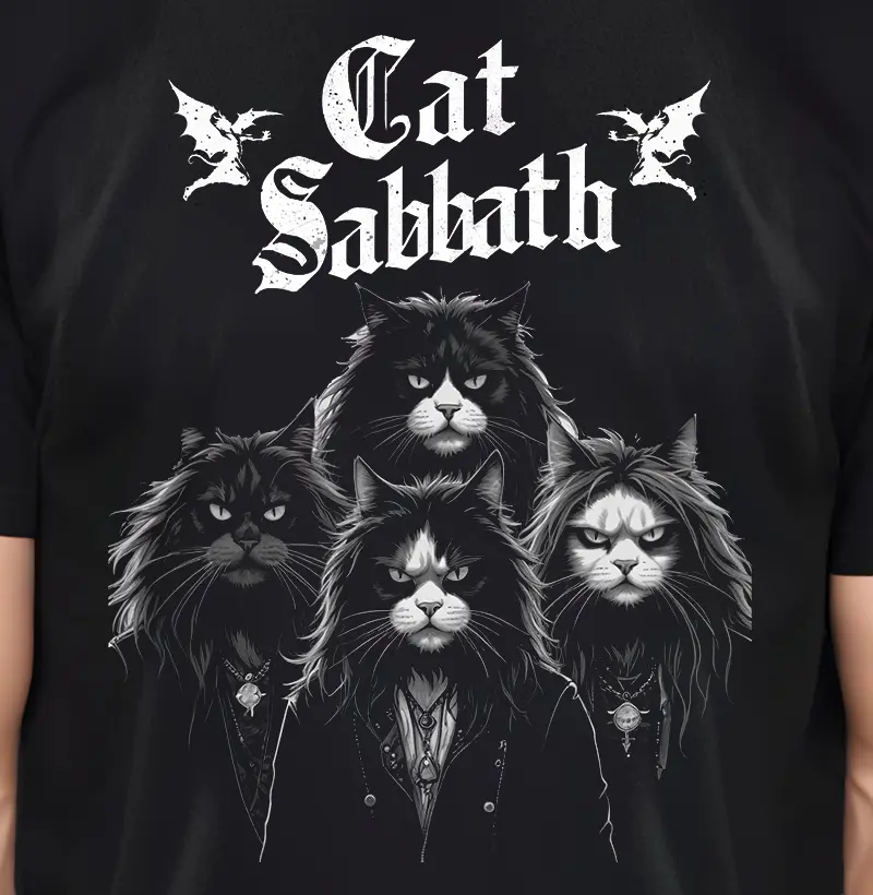 Camiseta Catsabbath