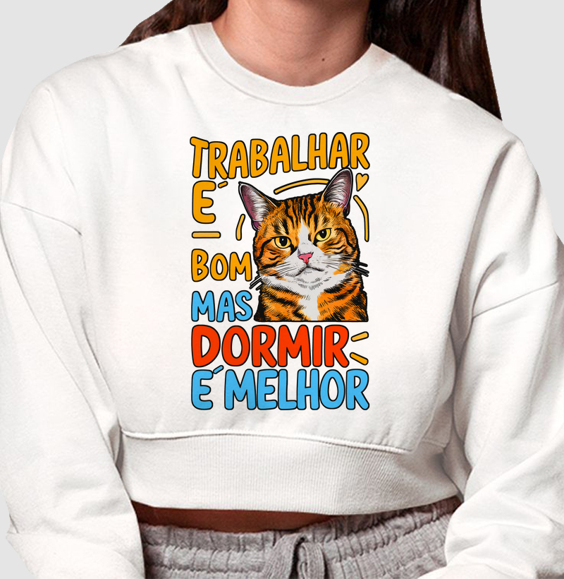 TRABALHAR É BOM, DORMIR É MELHOR - Reserva.Ink 