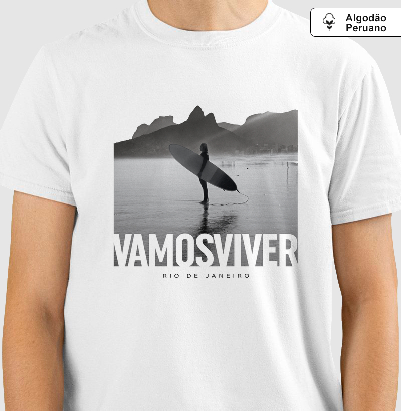 Algodão Peruano - Rio Fun Board - Vamos Viver
