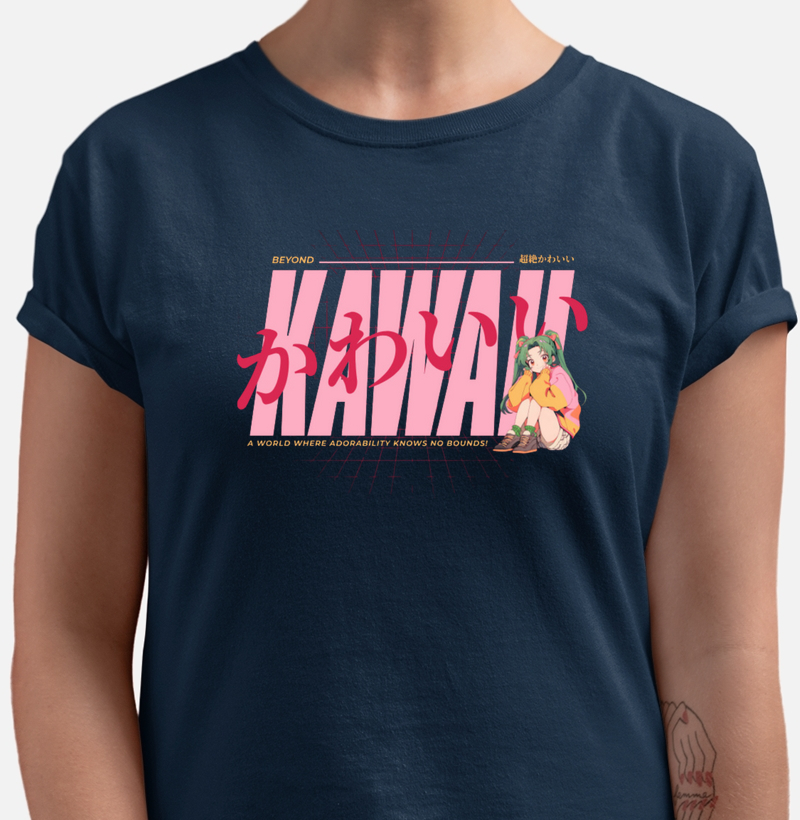 Camiseta Unisex -kawaii-