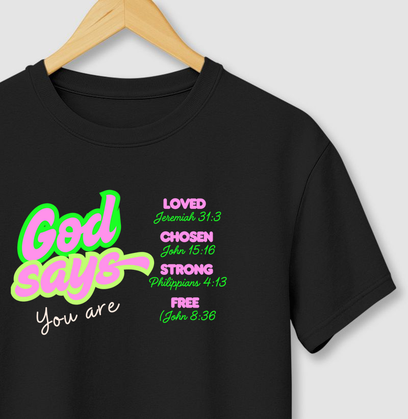 God Says - you are