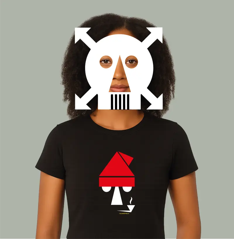 CAMISETA MÁSCARA SACI