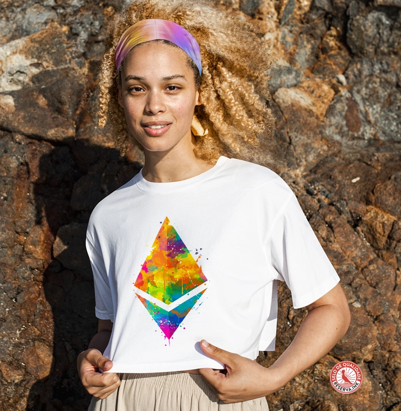 Cropped Ethereum Aquarela