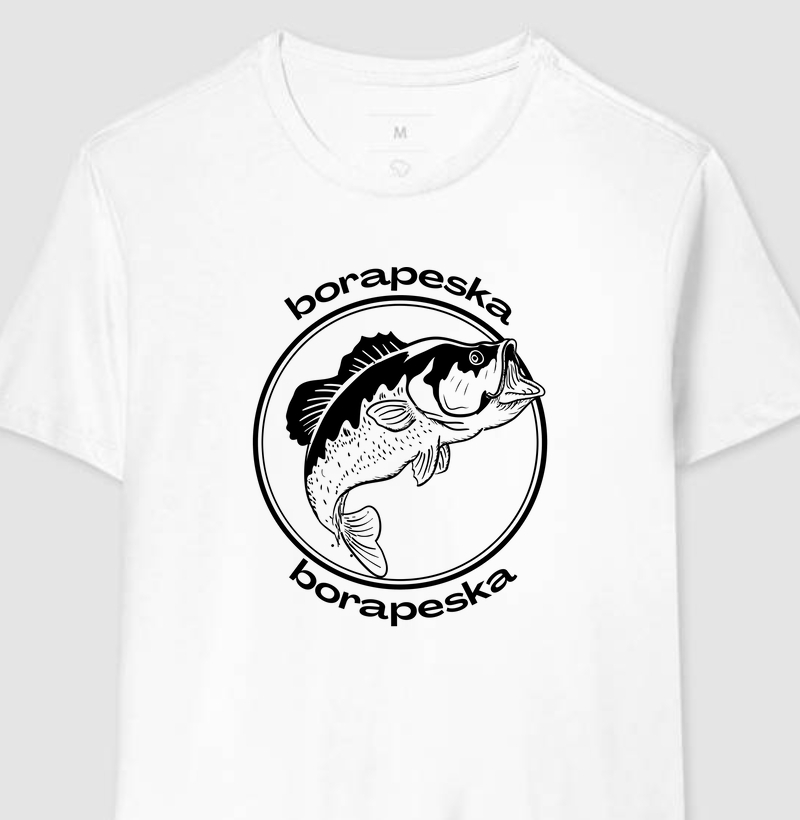 Camiseta masculina  Tucunaré borapeska.