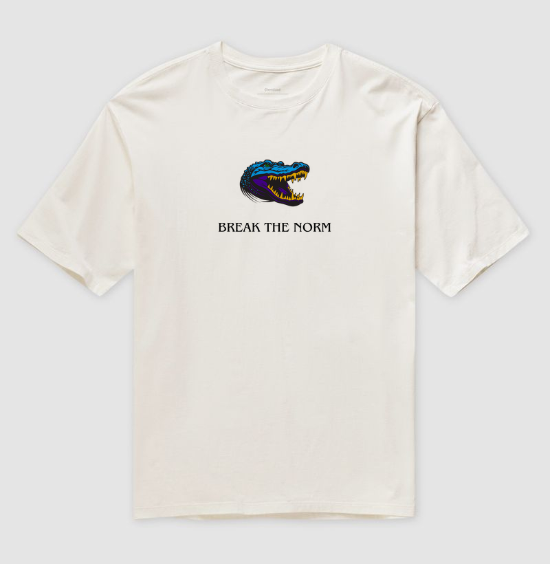Camiseta Ghosting Oversized