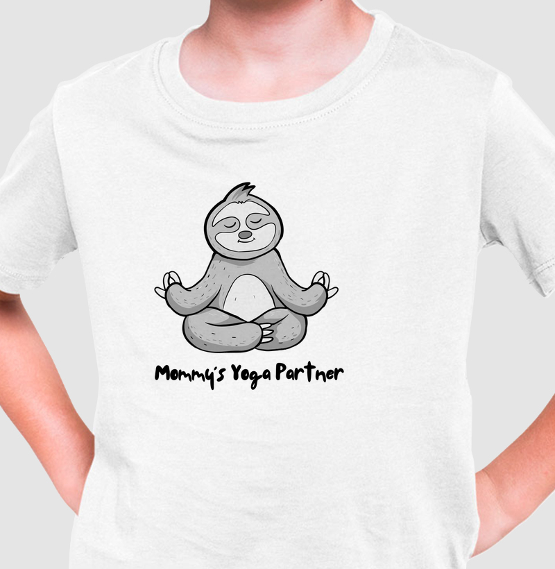 Camiseta Mommy's Yoga Partner