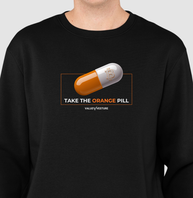 Moletom Suéter Orange Pill