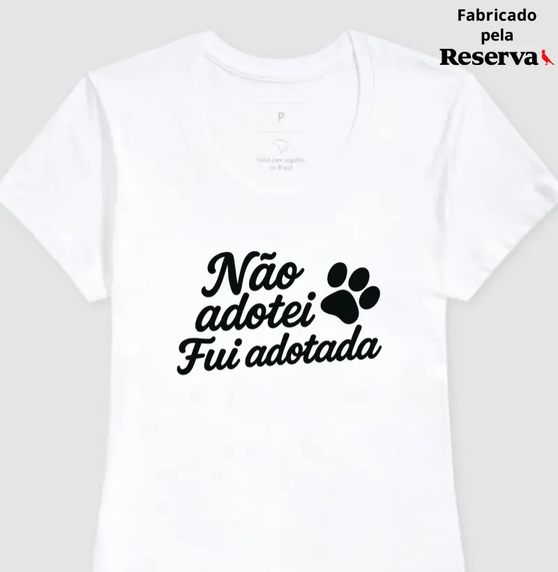 Não adotei fui adotada