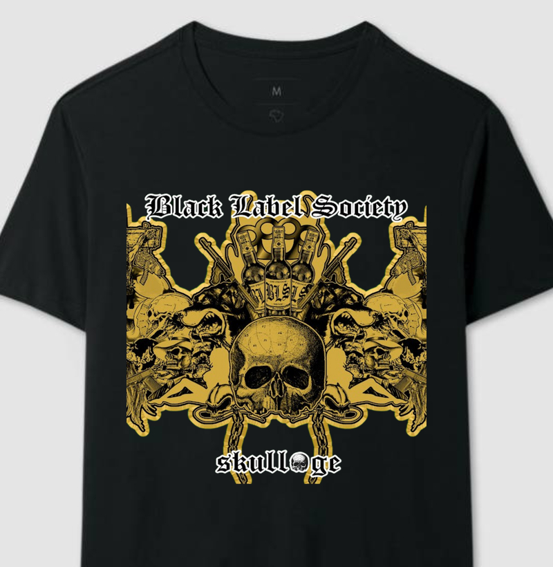 Camiseta Black Label Society - Skullage