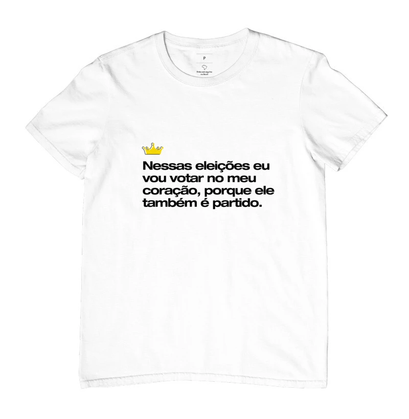Nessas eleições eu vou votar no meu coração