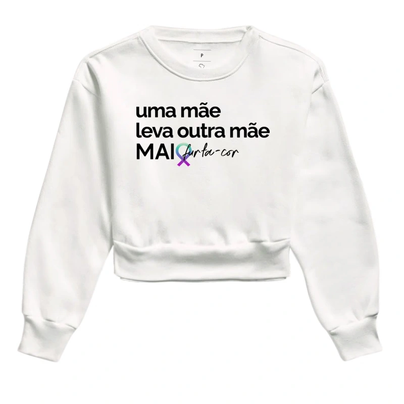 Moletom Cropped - Maio Furta-cor 2024 Oficial