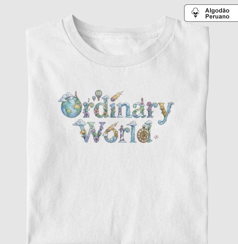 Camiseta Algodão Peruano Duran Ordinary World