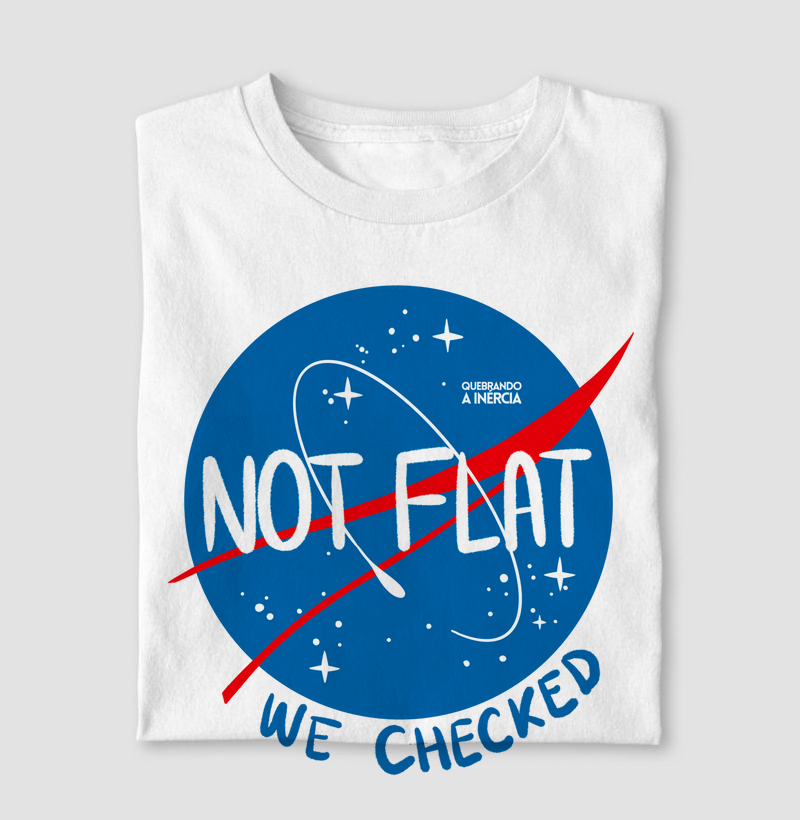 Camiseta Not Flat