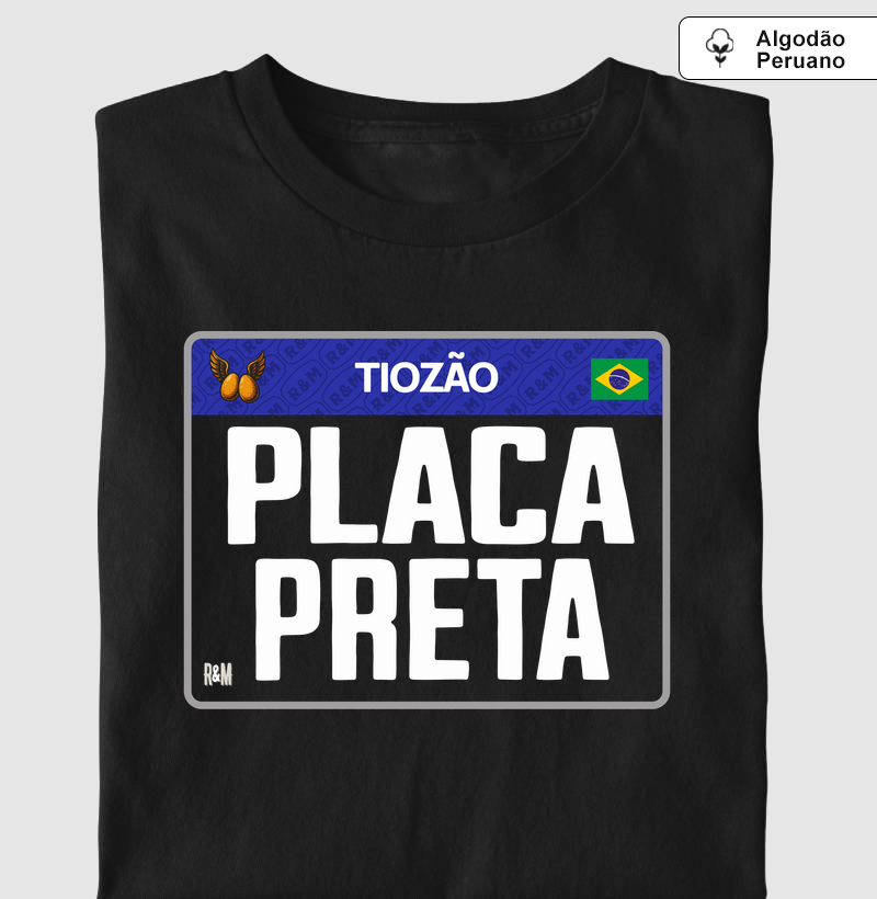 Placa Preta - Tiozão