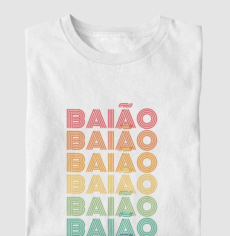 Baião Letreiro Retrô