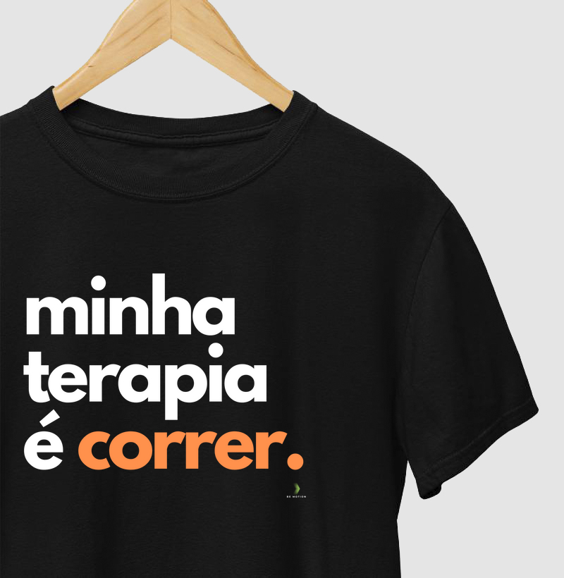 Minha terapia é correr