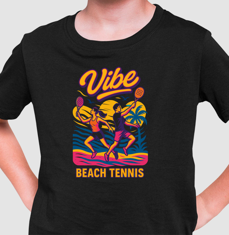 Camiseta Infantil - Vibe Tropical