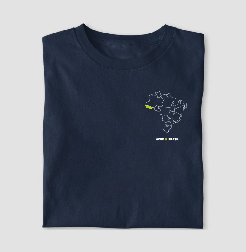 Acre Mapa Brasil Peito