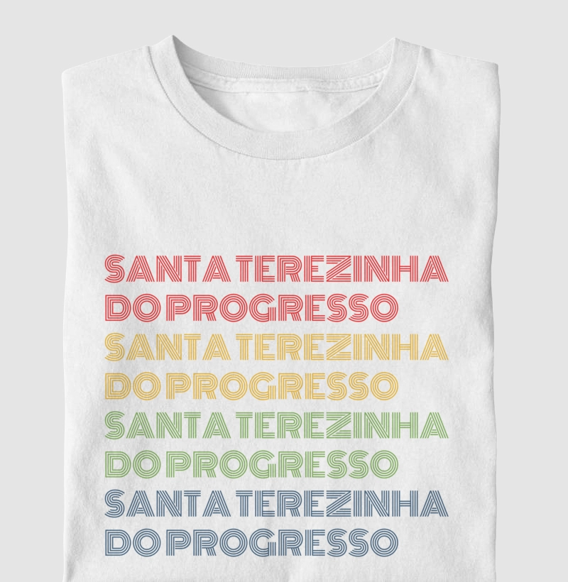 Santa Terezinha do Progresso Letreiro Retrô