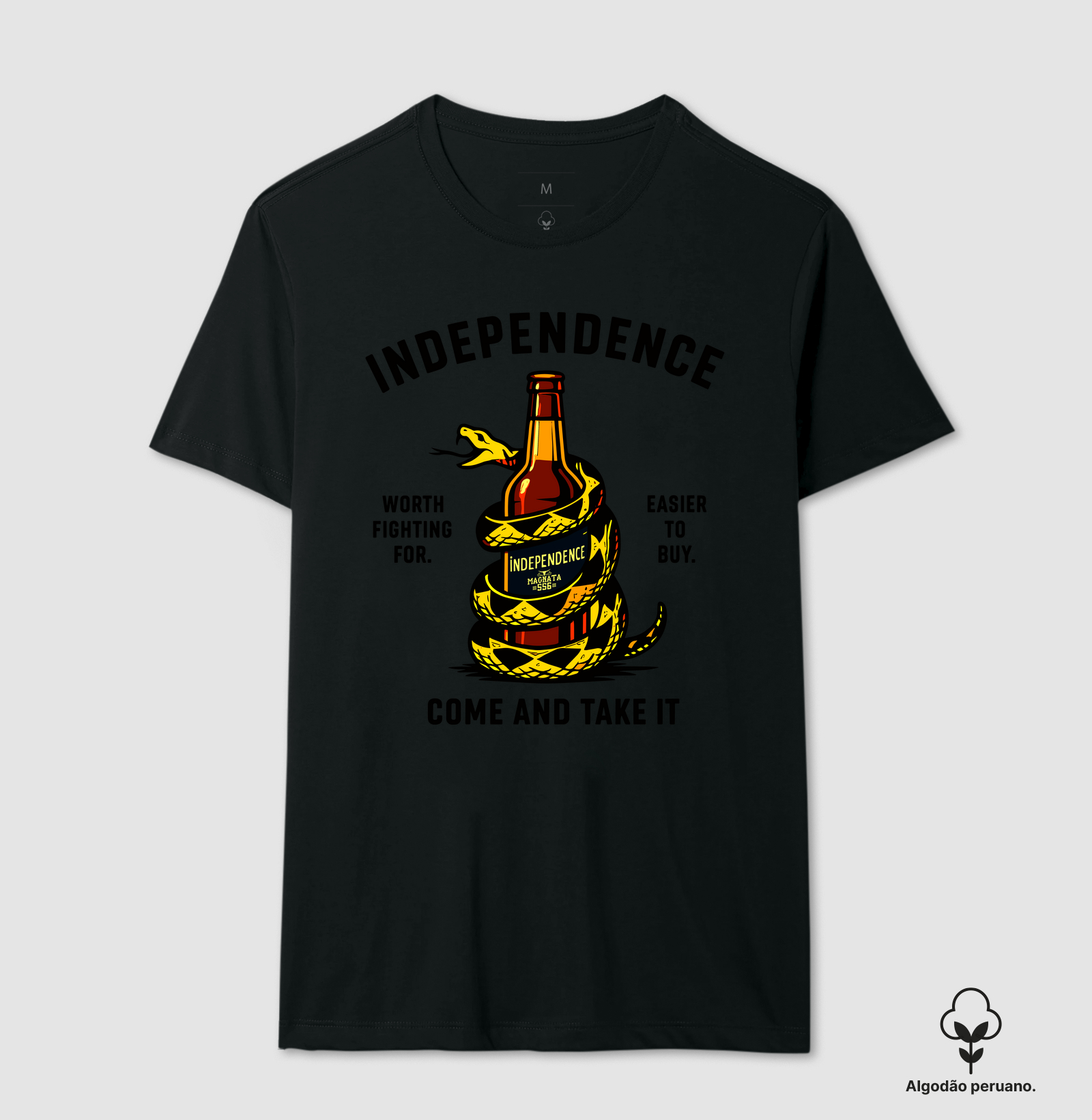 Camiseta Country Independence Don't Tread On Me Magnata556