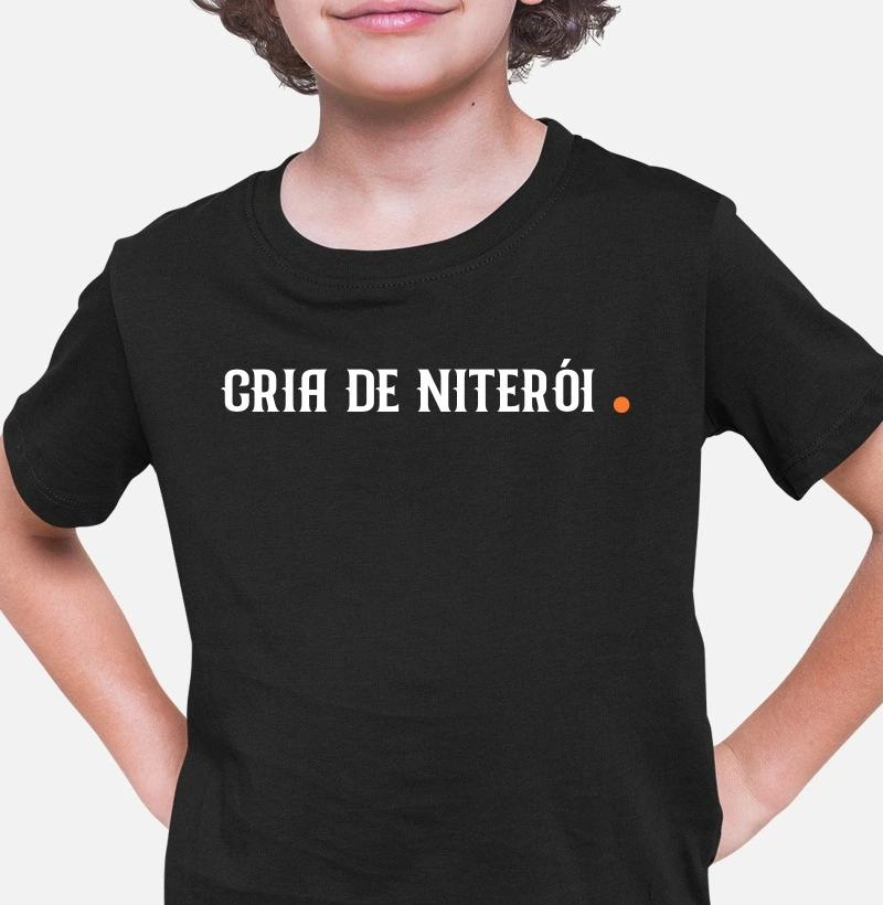 Camiseta Infantil Cria de Niterói 