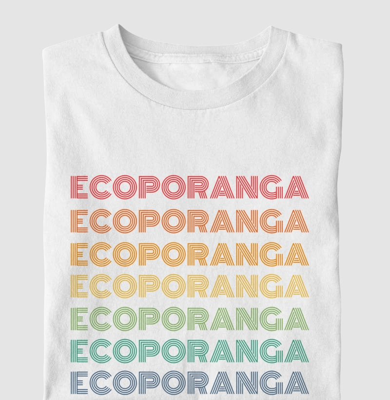 Ecoporanga Letreiro Retrô