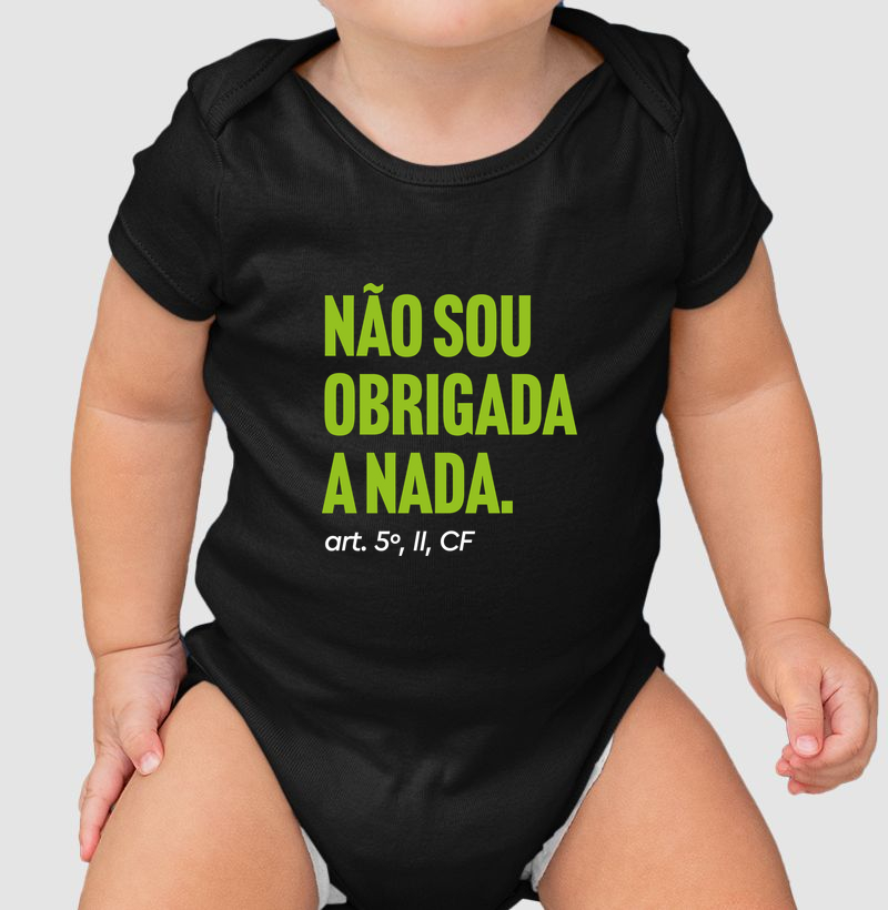 Não sou obrigado(a) a nada