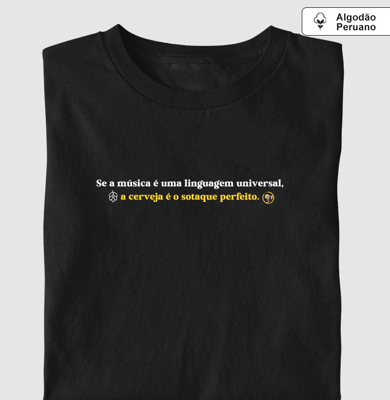 Sotaque Perfeito - Algodão Peruano 
