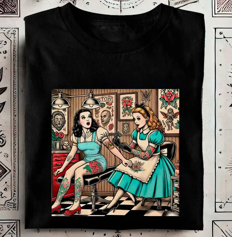 Alice Tatuando a Dorothy
