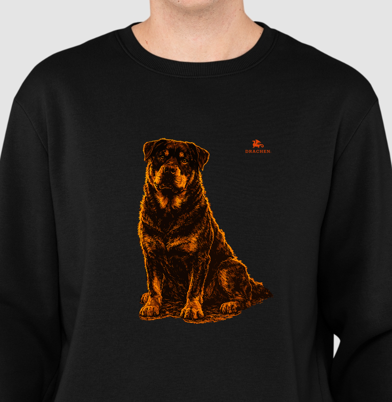 Ele não rosna, ele fecha a porta.